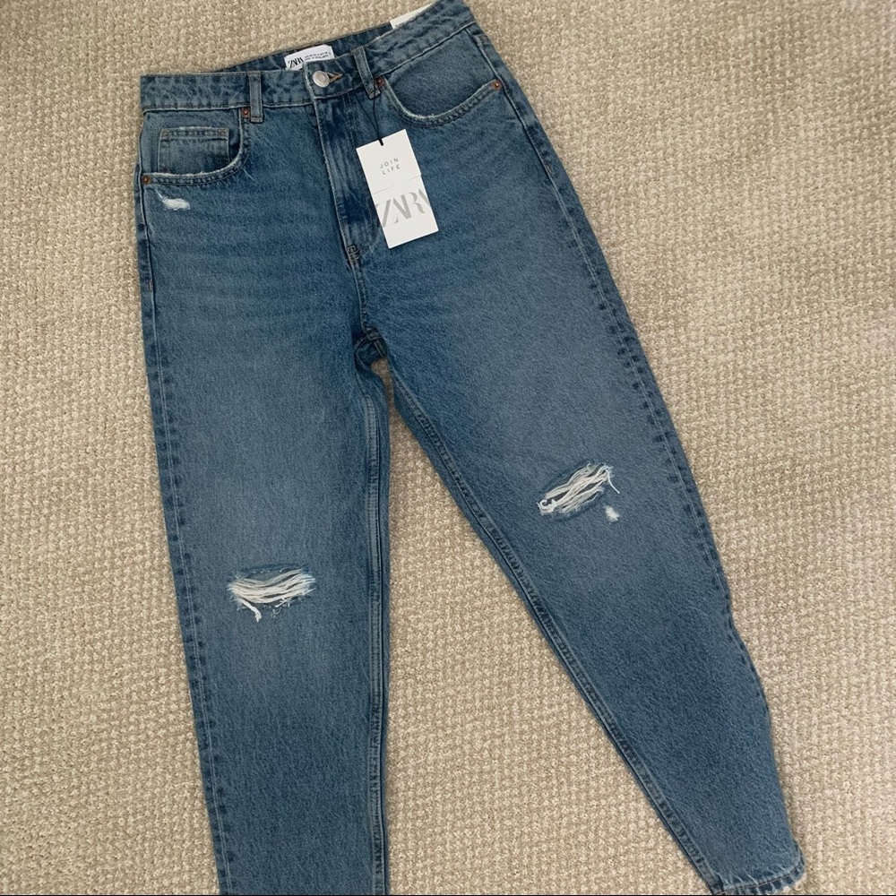Zara Mom Fit Jeans